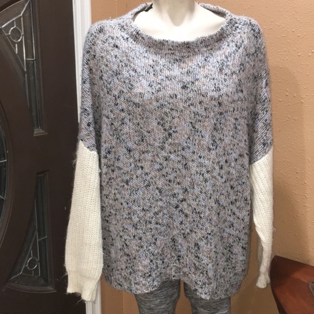 Shae two toned sweater